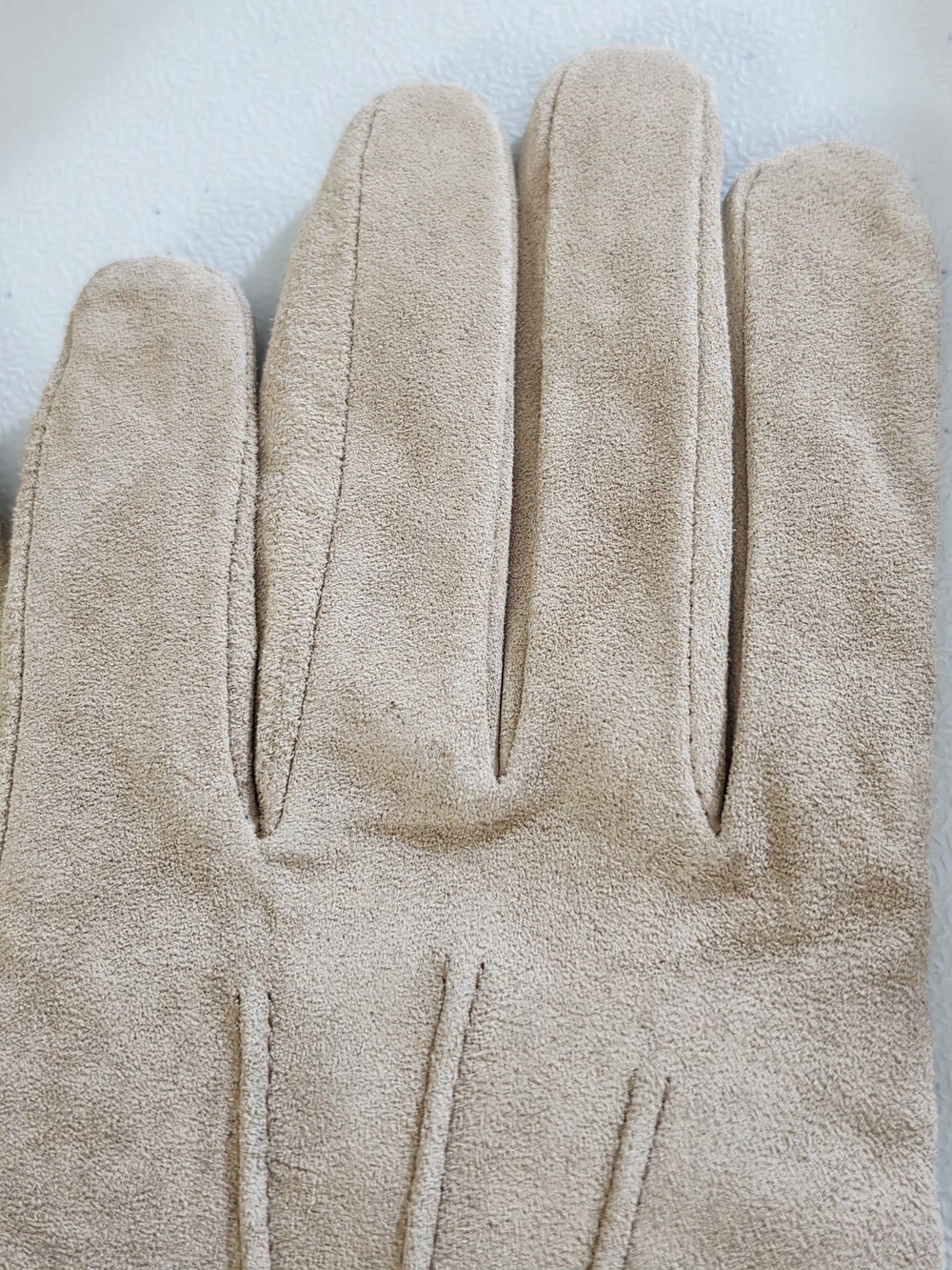 Vintage Suede Women's Gloves Size XL - Picture 5 of 9